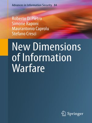 cover image of New Dimensions of Information Warfare